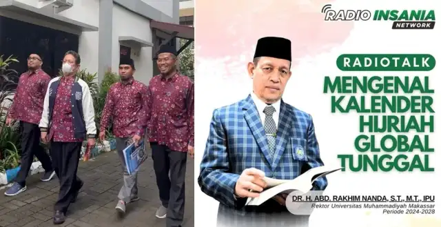 Rektor Unismuh Makassar Supervisi UAS di Mahad Al-Birr, Lanjutkan Talkshow Kalender Hijriah Global di Radio Insania