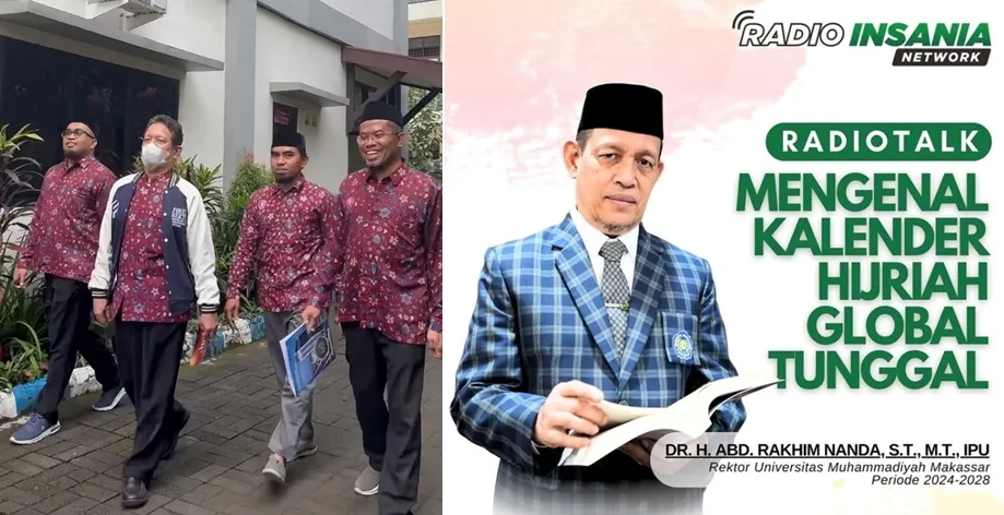 Rektor Unismuh Makassar Supervisi UAS di Mahad Al-Birr, Lanjutkan Talkshow Kalender Hijriah Global di Radio Insania